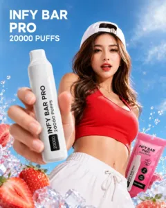INFY BAR PRO 20000 PUFFS พร้อมตัวเครื่องและตัวเลือกกลิ่น