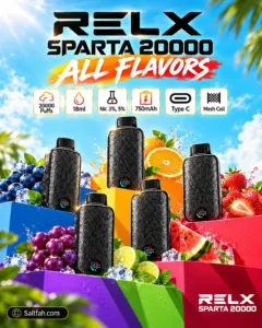 ตัวเลือกกลิ่น RELX Sparta 20K